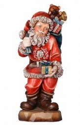 Weihnachtsmann Paket 12 cm Color