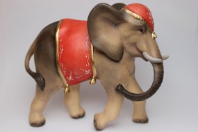 Elefant Bemalt