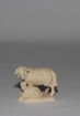 Schaf mit Lamm Krippenfigur Natur