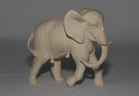 Elefant Krippenfigur Natur (versch. Gren)