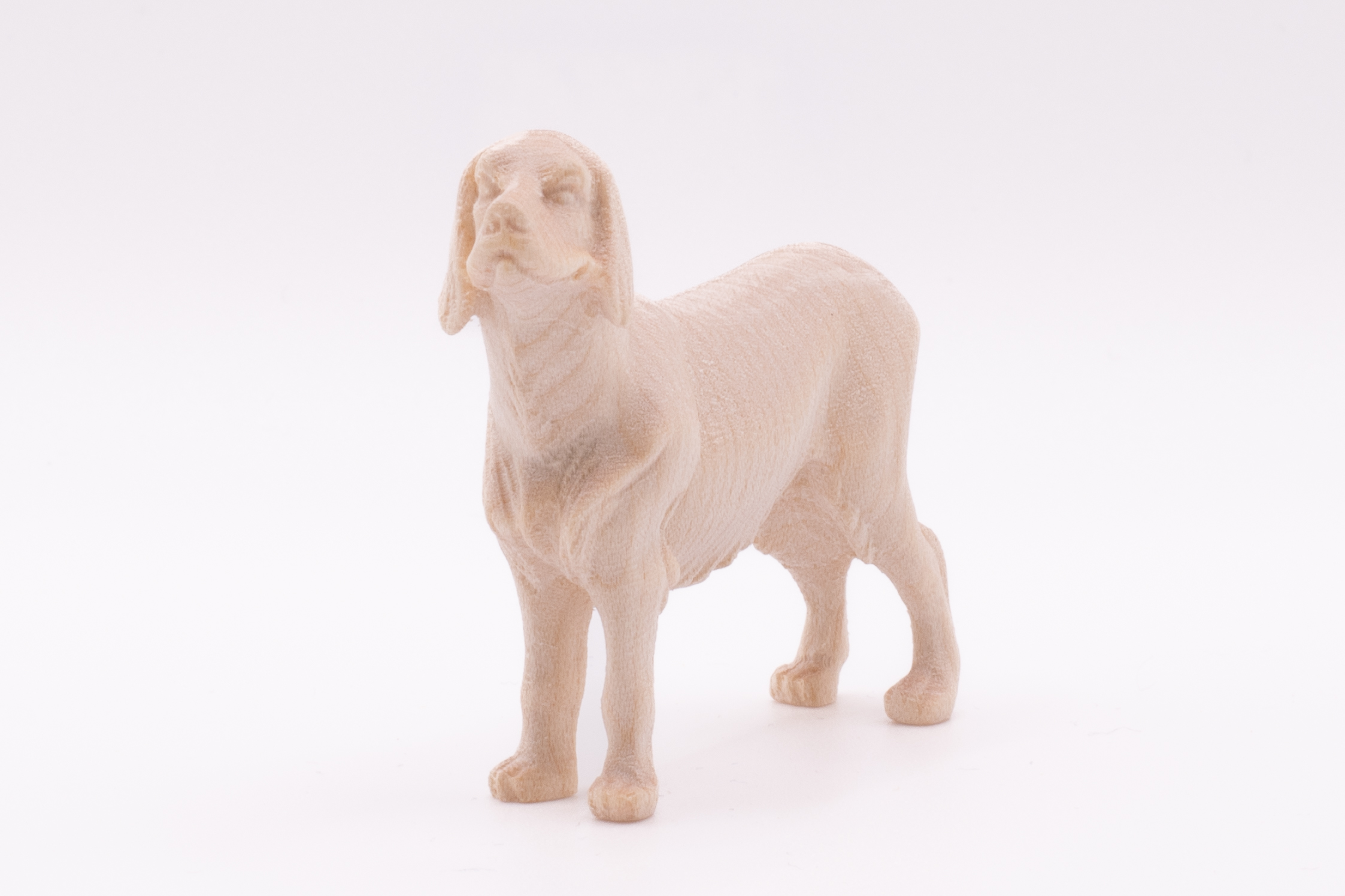 Krippenfigur Hund, Barock - Natur, 7cm