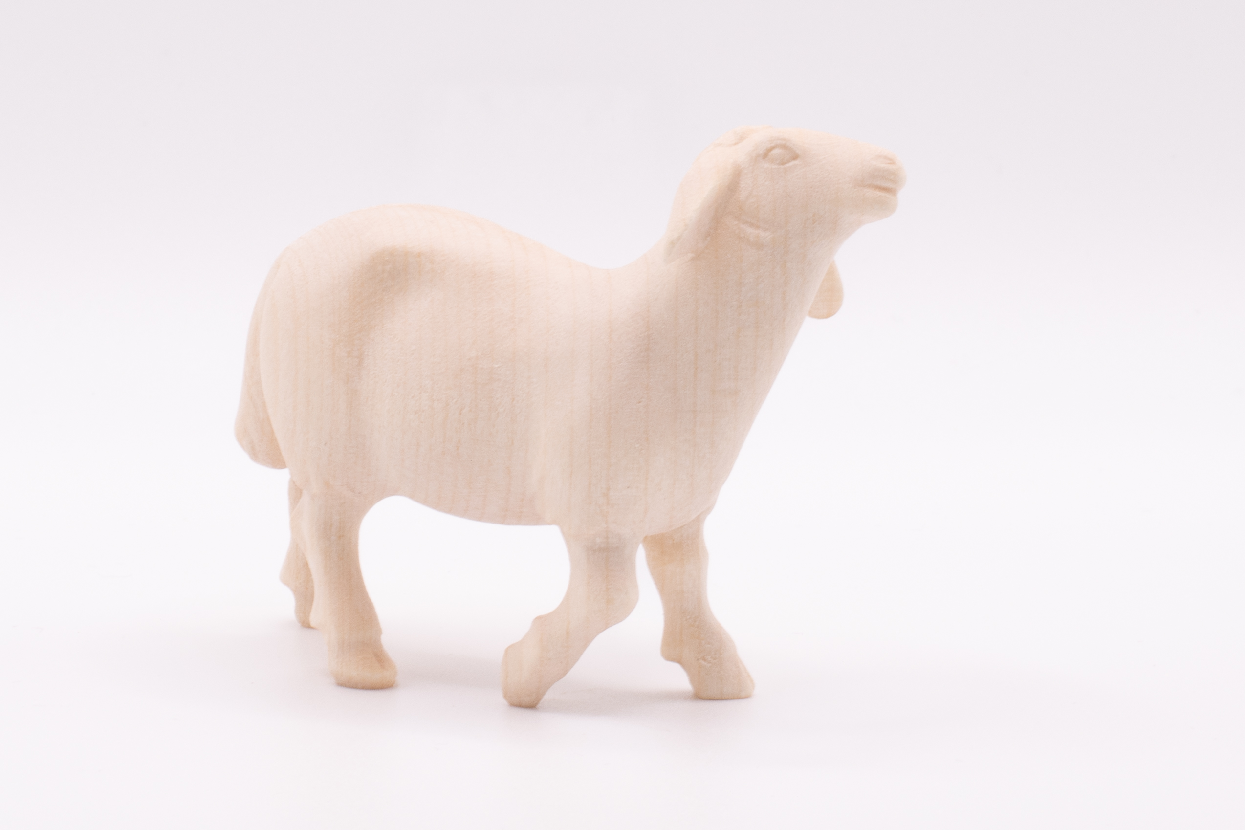 Krippenfigur Schaf stehend, Modern - Natur, 10cm