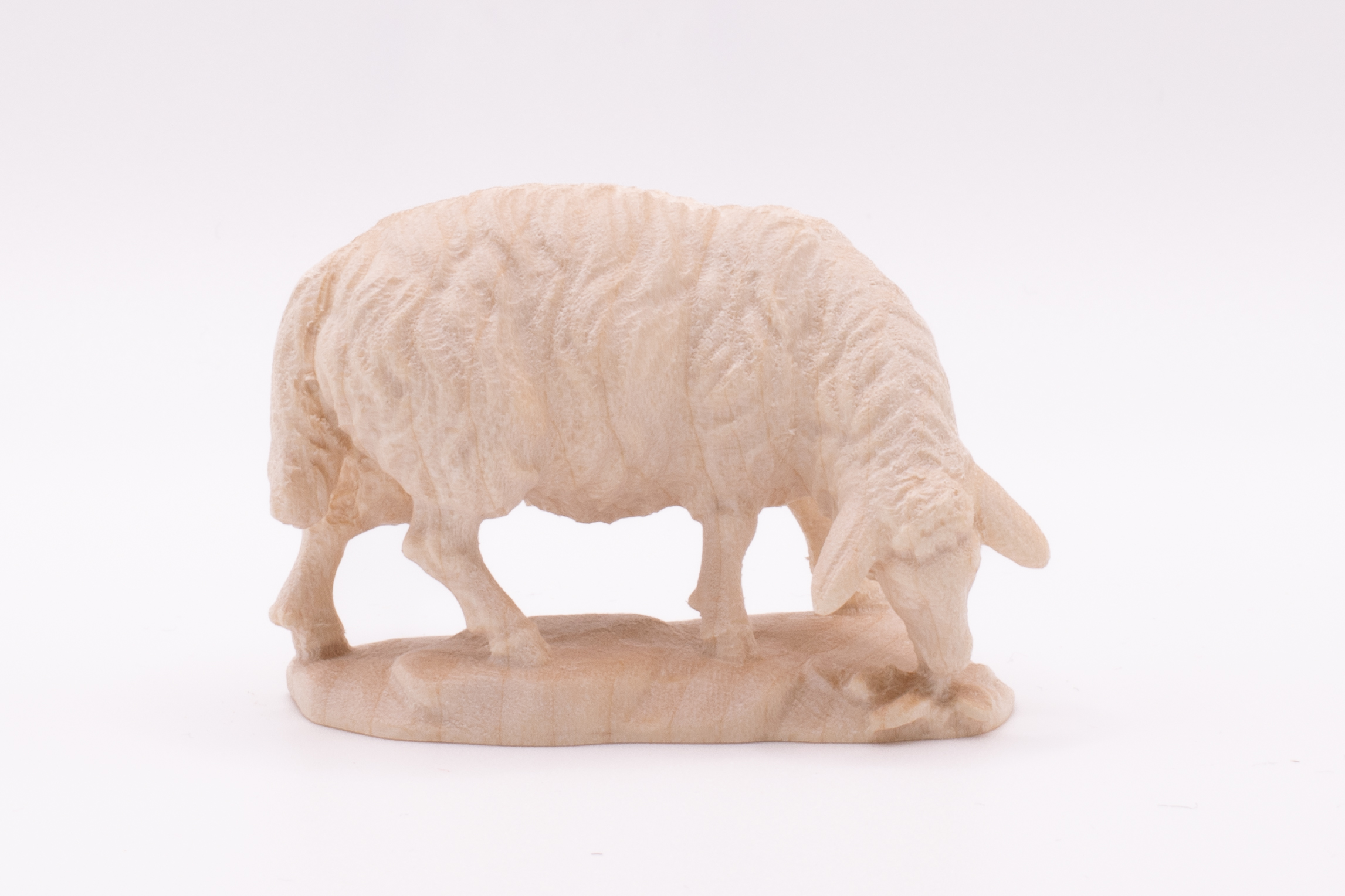 Krippenfigur Schaf grasend, Barock - Natur, 7cm