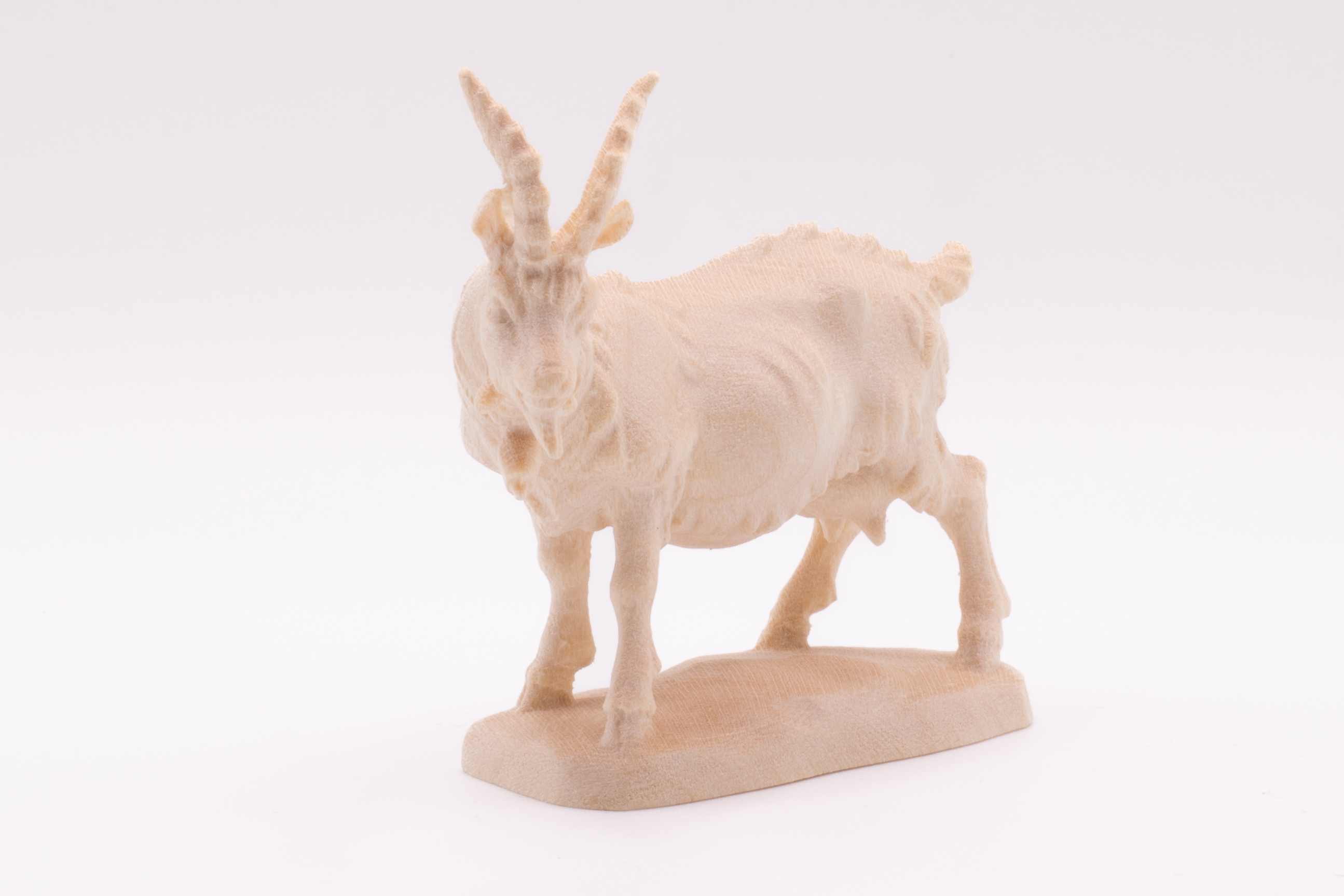 Krippenfigur Ziege, Barock - Natur, 7cm